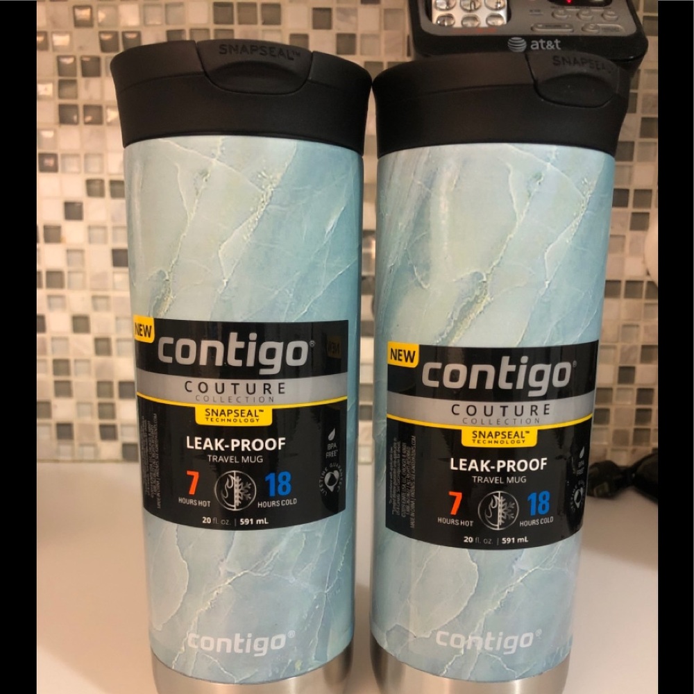 2x Contigo travel mugs